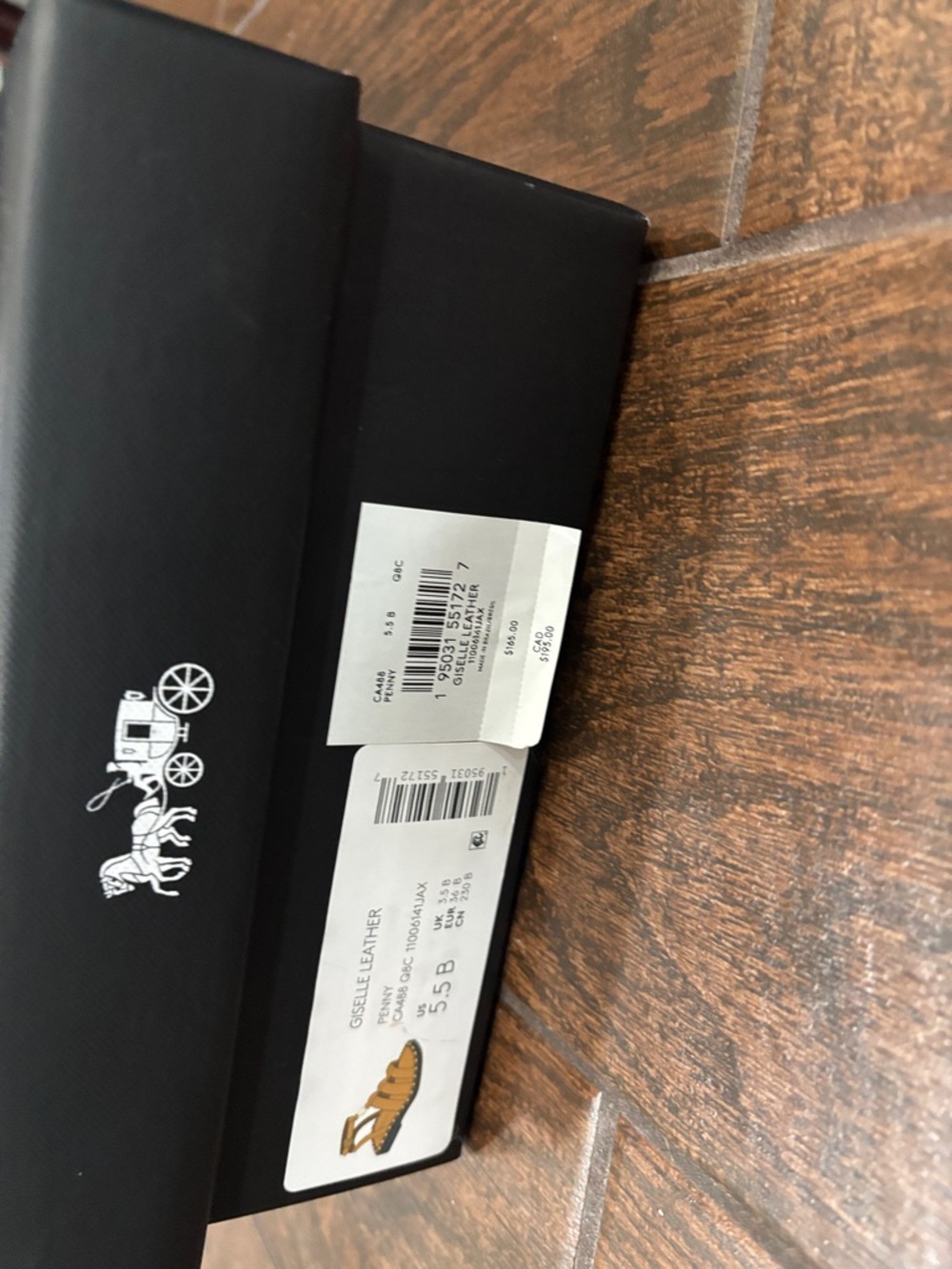 Coach Tan Leather Gladiator Sandals with Gold Studs size 5.5 - Picture 5 of 10